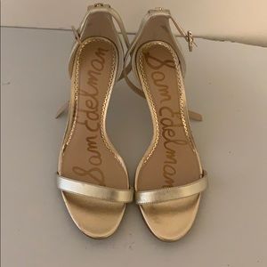 Sam Edelman gold heels